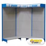 Expozitor aditional de unghi cu gauri perforate si iluminare - 995 VD1L Unior > Panouri de prezentare