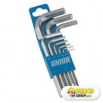 Set de chei Unior cu locas hexagonal in suport de plastic - 220PH > Seturi de chei