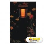 Lampa solara plastic, led rosu Flink > Corpuri de iluminat de exterior