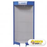 Expozitor de colt cu gauri perforate - 995 VD Unior > Panouri de prezentare