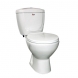Imagine Vas de toaleta Aqua set complet  scurgere laterala