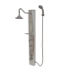 Baterie de dus Aqua Panou Dus din Aluminiu Ingust 