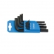 Set de chei Unior cu locas hexagonal in suport de plastic - 220B PH