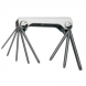 Set de chei Unior cu locas hexagonal cu profil TX tip briceag metalic ...