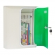 Cutie postala moderna Rottner Splashy, 357x295x100 mm, alb-verde neon Cutii postale