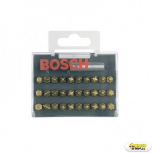Accesoriu masina de insurubat Bosch SET MIXT 30+1 BITI TIN > Masini de insurubat