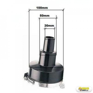 Accesoriu ferastrau vertical DeWalt ADAPTOR 100 MM PENTRU EXTRAGEREA PRAFULUI  > Verticale