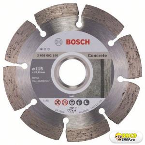 Disc debitare beton Bosch Standard, 115 mm, prindere 22,23 mm > Discuri taiere beton