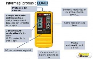 Receptor LD400 - pentru nivela rotativa CST Berger > Nivele Laser