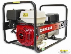 Generator pentru sudare AGT WAGT 200 DC HSB > Generatoare pentru sudare