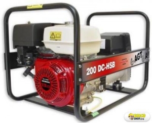 Generator pentru sudare AGT WAGT 200 DC HSBE > Generatoare pentru sudare