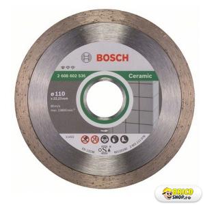 Disc taiere gresie Bosch diamantat Professional for Ceramic 110 mm > Discuri taiere gresie
