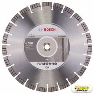 Disc diamantat debitat beton armat Bosch Best, 350 mm, prindere 20/25.4 mm > Discuri taiere beton