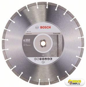 Disc diamantat debitare beton Bosch Standard, 350 mm, prindere 20/25.4 mm > Discuri taiere beton