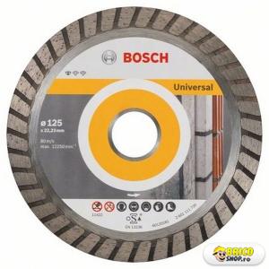 Disc taiere universala Bosch Standard Turbo, 125 mm, prindere 22,23 mm > Discuri taiere universala