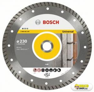 Disc taiere universala Bosch Stadnard Turbo, 230 mm, prindere 22,23 mm > Discuri taiere universala