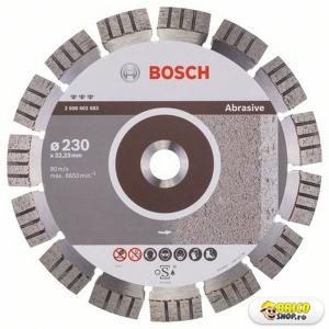 Disc taiere materiale abrazive Bosch Best, 230 mm, prindere 22,23 mm > Discuri taiere materiale abrazive