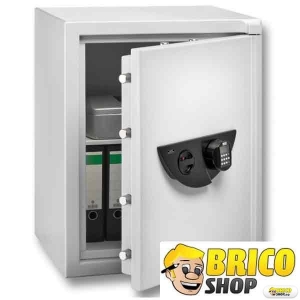 Casa de bani Office 112 E, 816x641x554 mm, 205 kg, cifru electronic, amprenta > Seifuri