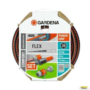 Furtun Gardena FlexComfort, diametru 1/2, rola 20 metri - cu conectori > Furtun gradina