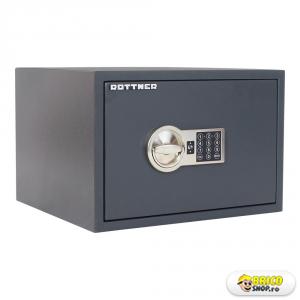 Seif antifoc Rottner PowerSafe 300 EL, cifru electronic, 445x300x400 mm, 26 kg, certificare S2 conform BCE S EN 14450 > Seifuri