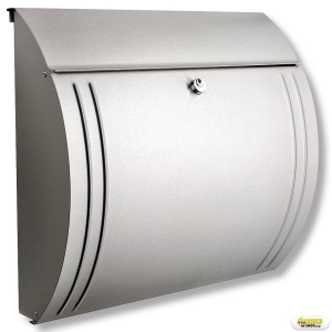 Cutie postala inox Burg Wachter Modena 3857 Ni, 335x360x127 mm, inox  > Cutii postale