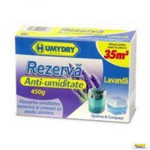 Rezerva 450 grame pentru Compact Humydry > Dezumidificatoare pe baza de clorura de calciu