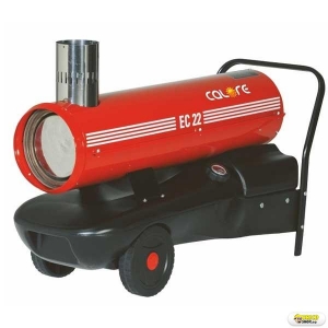 Tun de caldura pe motorina EC22 - ardere indirecta cu cos de evacuare, putere 23 kW, debit aer 650mcb/h, consum 1.85 kg/ora, pompa Danfoss, producator > Generatoare aer cald pe motorina