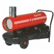 Tun de caldura pe motorina EC22 - ardere indirecta cu cos de evacuare, putere 23 kW, debit aer 650mcb/h, consum 1.85 kg/ora, pompa Danfoss, producator