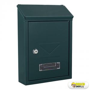 Cutie postala verde Rottner Udine, 300x215x70 mm > Cutii postale