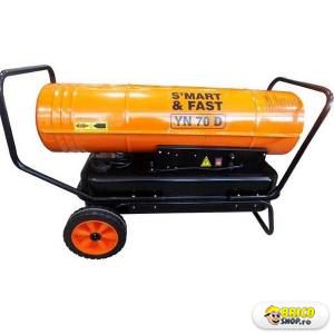 Tun de caldura pe motorina Smart Fast YN70D, ardere directa, 70kW > Generatoare aer cald pe motorina