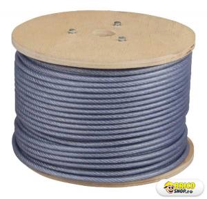 Cablu otel zincat plastifiat 2 mm, 200 metri  > Cabluri zincate