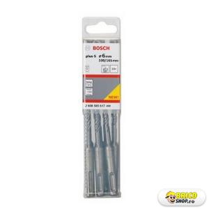 Set 10 burghie beton Bosch SDS Plus-5, 6X100X160 mm > Seturi burghie