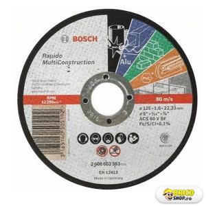 Disc taiere Bosch MultiConstruct 125x1.6 mm > Discuri taiere