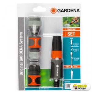 Set spritzer si conector cu stop Gardena pentru furtun 1/2 > Pistoale pentru stropit