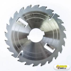 Panza multilama debitare lemn 300x30 mm, 24+4 dinti, Asco Tools > Panze ferastrau circular