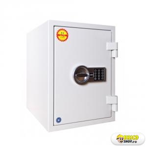 Seif certificat antiefractie si antifoc Kronberg ProFire49, certificare EN15659, certificare EN1443, cifru electronic, 490x360x450 mm, 66kg > Seifuri