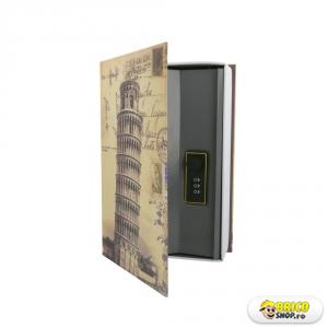 Caseta de valori tip carte Pisa, 240x155x55mm, 1kg Kronberg > Cutii de valori