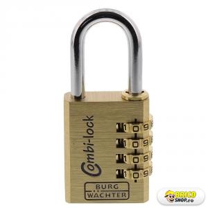 Lacat cu cifru 40 mm Burg Wachter Combi Lock 80 40 M SB, 18.5 mm intre toarte > Lacate