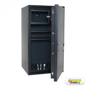 Seif antifoc Rottner PowerSafe 800, cheie, 445x800x400 mm, 55 kg, certificare S2 conform BCE S EN 14450 > Seifuri