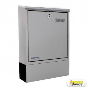 Cutie postala exterior Rottner Libro, 435x300x100 mm, inox > Cutii postale