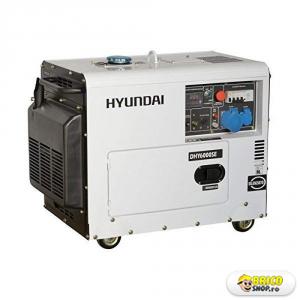 Generator curent diesel Hyundai DHY6000SE, 5 kw, monofazat, motorina, optiune automatizare > Generatoare de uz general