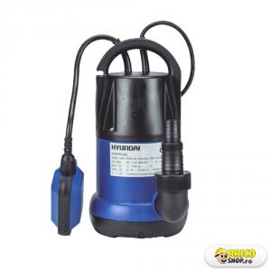 Pompa submersibila apa curata Hyundai EPPC250, Qmax 6000 l/h, Hmax 6 m, 250 W, plutitor  > Pompe submersibile de drenaj