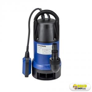 Pompa submersibila apa murdara Hyundai EPPT850, Qmax 13800 l/h, Hmax 9 m, 850 W, plutitor  > Pompe submersibile de drenaj