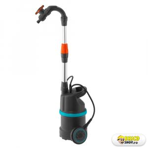 Pompa submersibila pentru butoi Gardena 4000/1, Qmax 4000 l/h, Hmax 13 m, 400W, plutitor > Pompe submersibile de drenaj