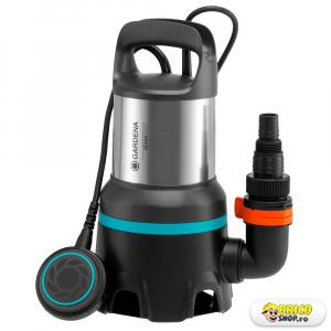 Pompa submersibila ape murdare Gardena 16000, Qmax 16000 l/h, Hmax 7 m, 450W, plutitor > Pompe submersibile de drenaj