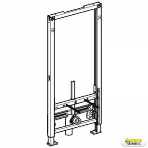 SISTEM INSTALARE PENTRU BIDEU DUOFIX 112 CM Geberit > Rezervoare incastrate