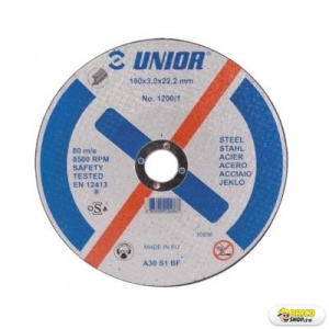 Accesoriu disc taiere metal Unior 115x3 x22 - 1200/1 > Metal