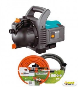 Pompa Gardena 3500/4 JET + Set furtune > Pompe electrice de suprafata