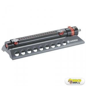 Aspersor oscilant Gardena Aquazoom 250/2 , suprafata maxima acoperire 250 metri patrati > Aspersoare