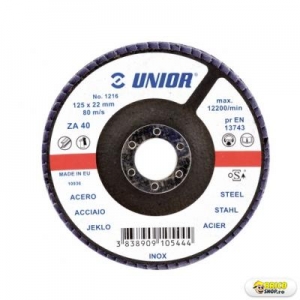 Disc slefuire Unior 125 - Z80 - 1216 > Discuri slefuire